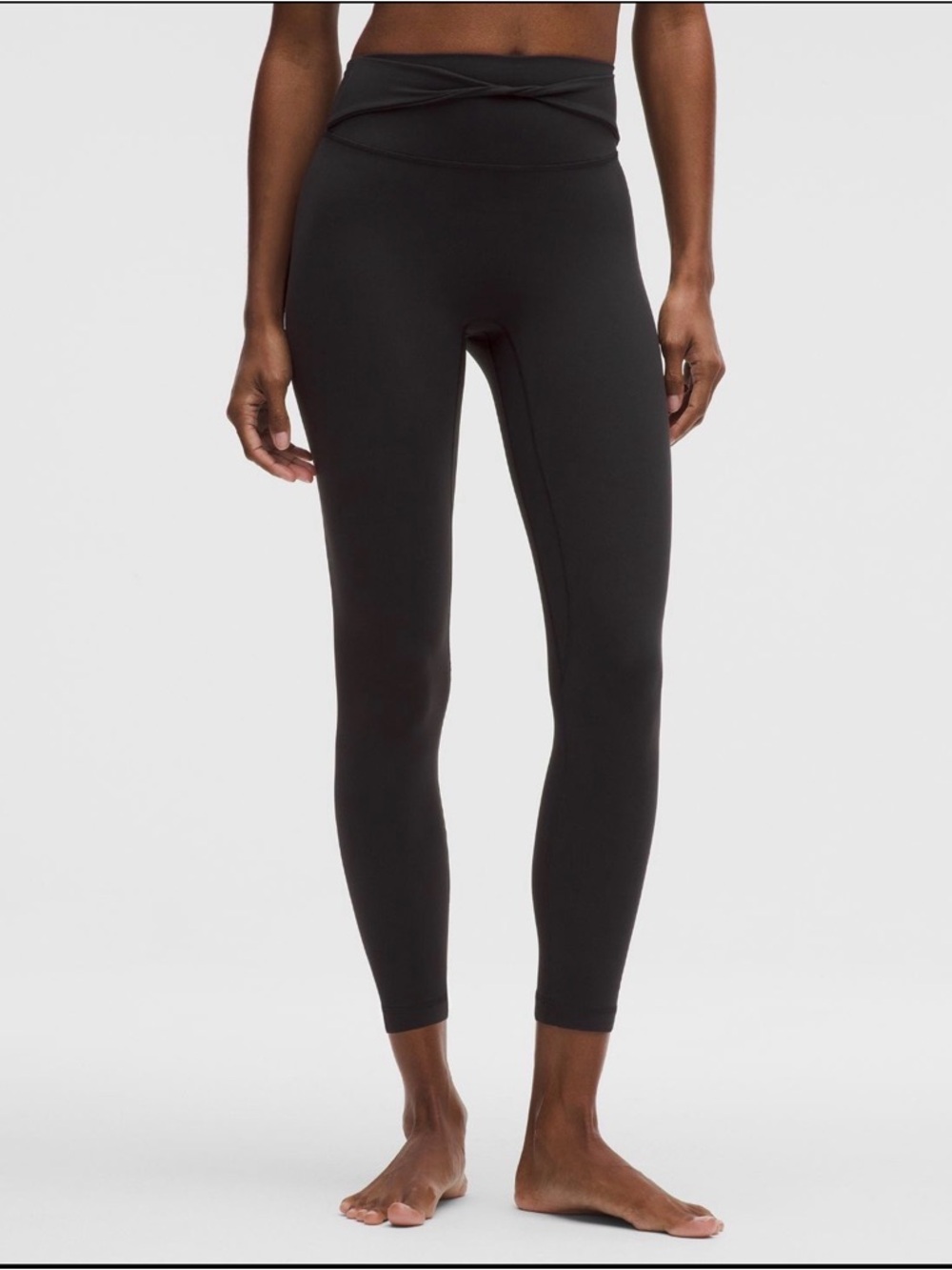 Lululemon Align No Line High-Rise Twist Tight 25" Black Size 6